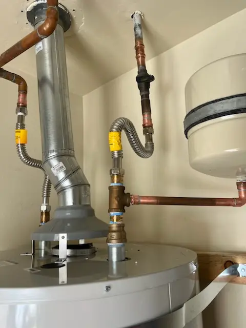 Water heater installation and plumbing repair in Quincy Point